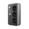 2 METRE AKIM KORUMALI 3LU PRİZ 3X USB 2.1A