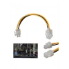 4 Pin Atx Cpu Power Supply Uzatma Kablosu 12V Güç P4 Dişi Erkek