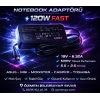 120W 19V 6.32A 5.5*2.5 Asus Monster MSI Excalıbur Toshiba Notebook Şarj Adaptör
