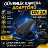 GÜVENLİK KAMERA ADAPTÖRÜ 12V 3A 5.5*2.5 (HADRON HD756)