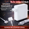 16.5V 3.65A 60W MAGSAFE 2 APPLE MACBOOK Notebook Adaptör
