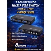 HADRON HN217 VGA SWITCH 300 MHZ 4 PORT 4 GİRİŞ 1 ÇIKIŞ DÜĞMELİ