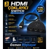 Hdmi Çoklayıcı Switch 3 Port Çoğaltıcı
