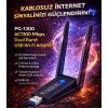 PG-1300 AC1300 Mbps DUAL BAND USB 3.0 ADAPTÖR KABLOSUZ WİFİ ALICI