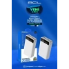 ACL Pw-65 Led Işıklı Micro Type-c 2xusb 20000mah Powerbank