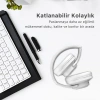 Bix Soundcraft BH2 Katlanabilir Bluetooth 5.3 Kulaküstü Kulaklık Buz Grisi