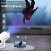 Bix Vega Android Projeksiyon Cihazı HD 1280×720 4K Desteği 170 ANSI Lümen Wifi Bluetooth Mini Akıllı Projektör