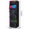 Blic BLS-82 Akıllı LED Ekranlı Parti Hoparlörü 12 Inç RGB Taşınabilir Bluetooth Ses Sistemi
