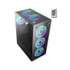 Blueforce Stronger Kumandalı 6x120mm Fanlı Rgb Gaming Oyuncu Kasası Mid Tower Psusuz