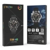 Haino Teko RW-48 Amoled Ekran 47MM 3 Kordonlu Akıllı Saat (Deri Silikon Çelik)