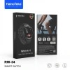 HainoTeko RW-34 Kavisli Amoled Erkek Akıllı Saati 3 Kordonlu