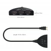 Hdmi Çoklayıcı Switch 3 Port Çoğaltıcı