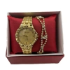 Kadın Kol Saati + Bileklik Hediye Kutulu