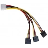 Kasa içi 3 Port ide Molex Sata Power Hdd 4 Pin Güç Kablosu