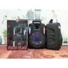 KTS-1175 MİKROFONLU LEDLİ BULUTUT SPEAKER USB-TF-FM