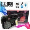 KTS-1189 IŞIKLI BLUETOOTH HOPARLÖR SPEAKER USB-TF-RADYO