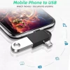 Micro Usb Type-c 3 In 1 Dönüştürücü Çevirici Adaptör Otg
