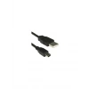 Mini USB 5 Pin Kablo 1.5 Metre Data Şarj Kablosu USB to Mini B – Siyah