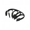 Molex to 5 Sata Power Kablo Ide 4 Pin Sata 15 Pin Sata Güç Kablosu Çoklayıcı A4355