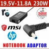 MSI, Hp uyumlu Notebook Adaptörü 19.5V 11.8A 4.5*3.0Mm 230W Slim (Hadron Hd8892) mavi uç