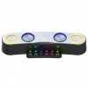 Newrixing NR555 Masaüstü Renkli LED Oyun Bluetooth Hoparlör Desteği TF ve amp; FM