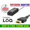 Notebook Adaptörü 20V 6.75A 135W Usb For-Lenovo (Hadron Hd8862)