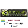 OTO TEYP 4X60W BT/2XUSB/SD/FM/AUX BÜYÜK EKRAN 7 RENKLİ MEGA VM-6603