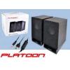 PL-4000 AHŞAP KASA USB PC SPEAKER 1+1