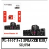 PL-4497 5+1 SPEAKER USB/ SD/FM