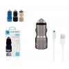 PL-9121 SET ARAÇ ÇAKMAKLIK USB ÇEVİRİCİ ŞARJ 2.4A/A