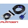 PLATOON 5M METRE | POŞETLİ VGA KABLO PL-7012 EXTRA KALİTE