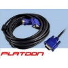 PLATOON 5M METRE | POŞETLİ VGA KABLO PL-7012 EXTRA KALİTE