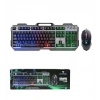 Platoon PL-356 USB Bağlantılı LED Işıklı Klavye & Mouse Set