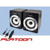 PLATOON PL-4022 AHŞAP KASA USB PC SPEAKER 1+1