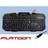 Platoon PL-474 Işıklı Oyuncu Klavye