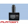 PLATOON PL-9246 1.8 TFT 2 USB FM TRANSMITTER SD/USB