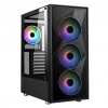 POWERBOOST 650W 80+ USB3.0 4x12CM ARGB FAN TEMPERLI ATX KASA (JBST-PBP3509BB)