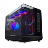 QUADRO EAGLE QX100-B 9x12CM RGB FAN USB3.2 PENCERELI MID-TOWER SIYAH KASA