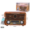 RADYO NOSTALJİ ŞARJLI BT/USB/SD/FM MEGA MG-215BT
