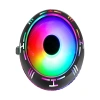 Rainbow Ufo İşlemci Fanı Intel AMD Uyumlu 3 PIN Hidrolik CPU RGB Fan