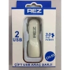 REZ CH-55 3.1A ÇİFT GİRİŞLİ ARAÇ ÇAKMALIK ŞARJ CİHAZI