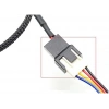 Sata Power To Fan Çevirici 4 Port Y Pin PWM Çoklayıcı Splitter Fan Kablosu