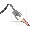 Sata Power To Fan Çevirici 4 Port Y Pin PWM Çoklayıcı Splitter Fan Kablosu 4598