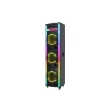 Taşınabilir Tekerli Dev Boy 10X3 İnç 1.47 Cm Super Bass Woofer Bluetooth Hoparlör Hp-920