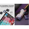 Torima Tk-06 Beyaz Mekanik Blue Switch Rgb Işıklı Kablolu Q Klavye