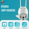 X5-Tech Rx-88AI Speed Dome Kamera Wifi 2MP P/T 8 Led