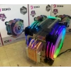 ZOKO İCE 5 4 BAKIR BORULU 2 X 12 CM AUTO RGB AMD/İNTEL İŞLEMCİ SOĞUTUCU