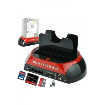 2.5 3.5 USB IDE SATA ESATA HDD DOCK STAND HARDDİSK MASAÜSTÜ PC
