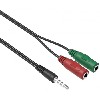 3.5mm Kulaklık Mikrofon Ayırıcı Çoklayıcı Switch Splitter