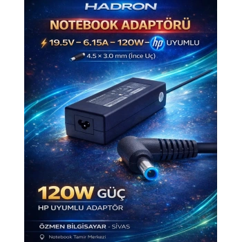 Hd8819 Notebook Adaptörü 19.5V 6.15A 4.5*3.0 120w Hp-Dell